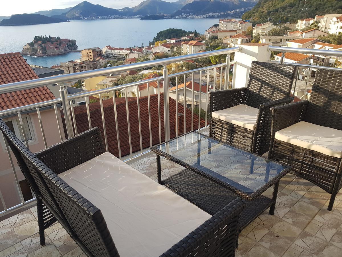 Apartments Vukovic Sveti Stefan Ngoại thất bức ảnh